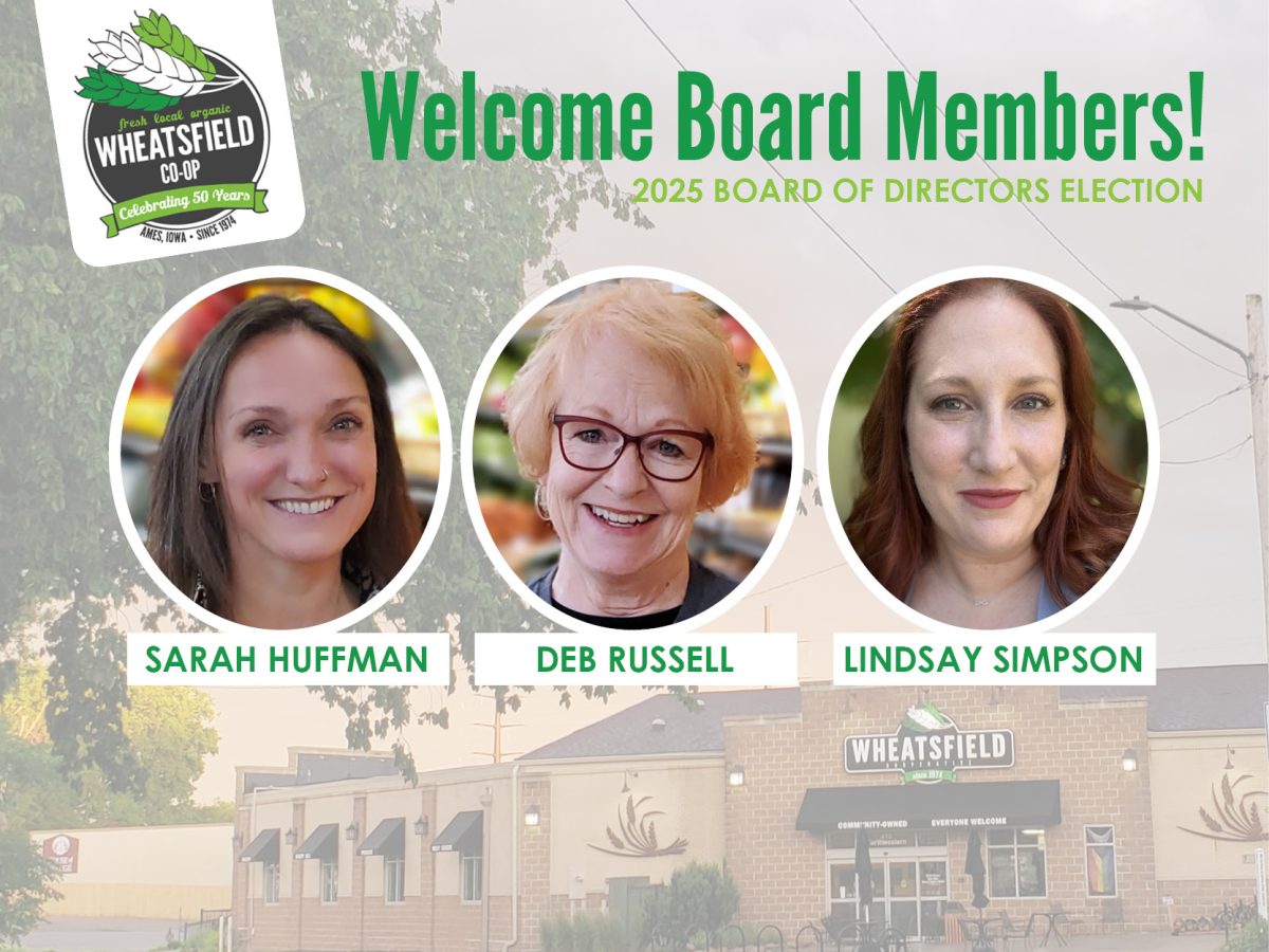 2025 Board of Directors Election Results – Wheatsfield Co-op Grocery ...