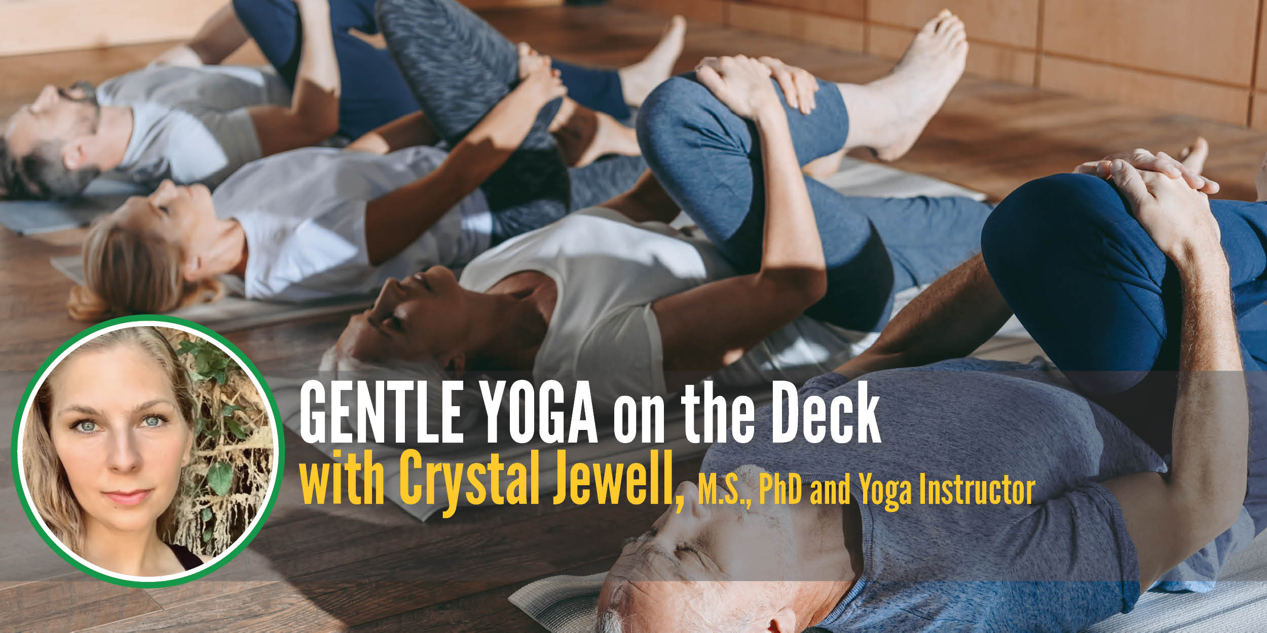 Gentle Yoga on the Deck banner