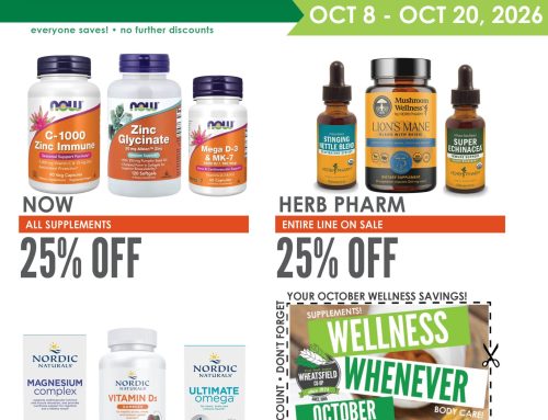 October 2026 Wellness Savings